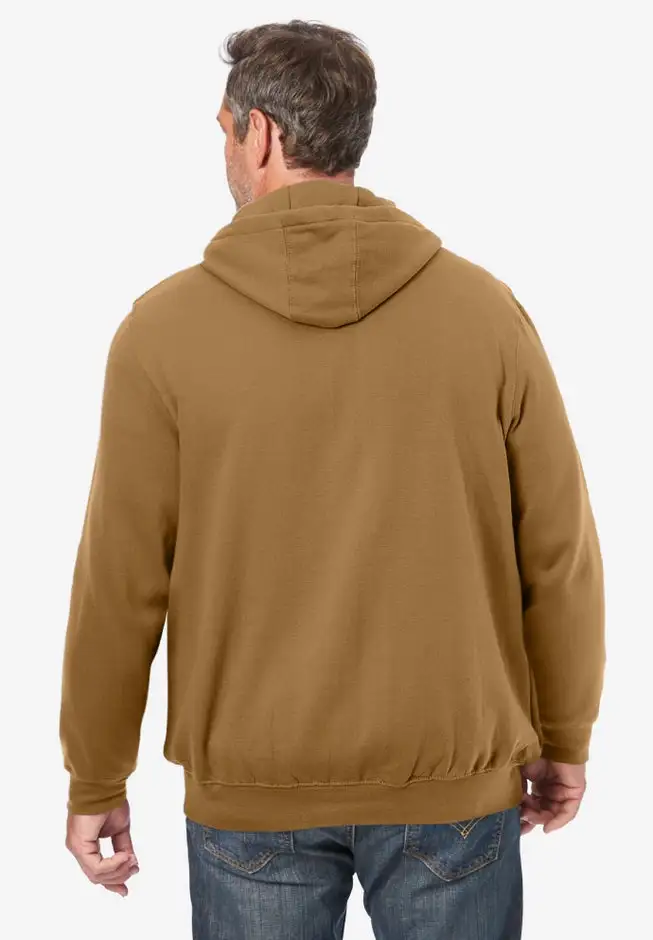 Fleece Zip-Front Hoodie