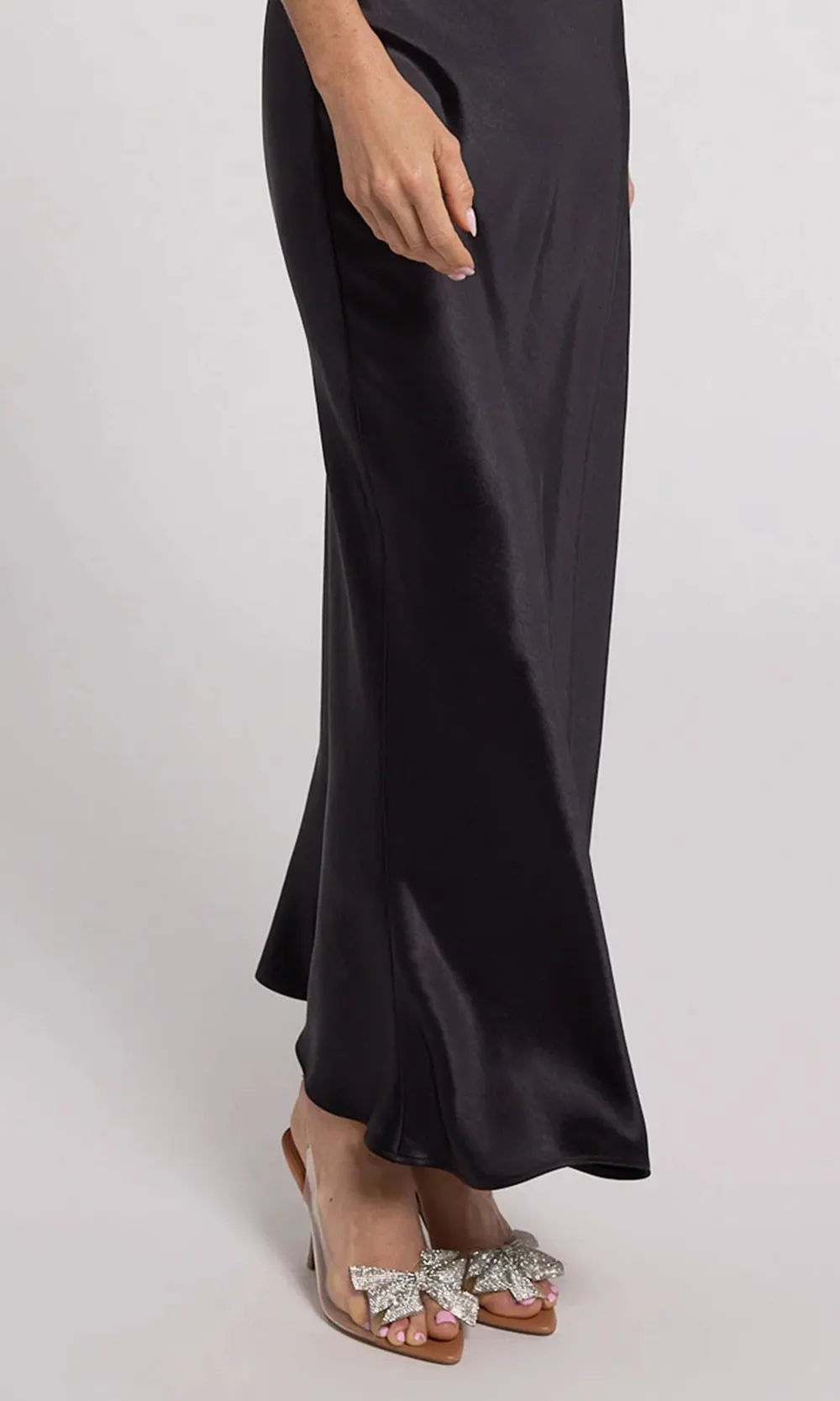 Crystal Halter Maxi Dress