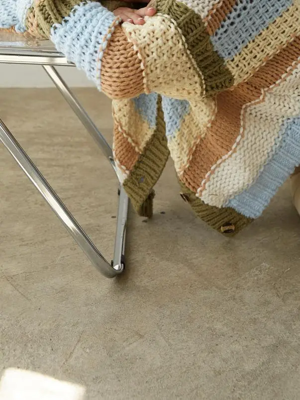 Shiloh Chunky Striped Cardigan