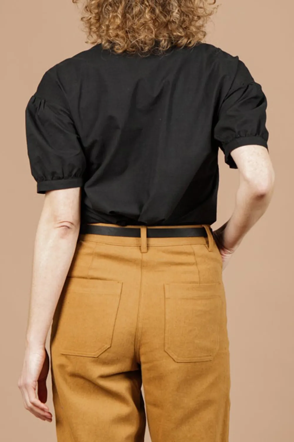 The V-Neck Black Shirt