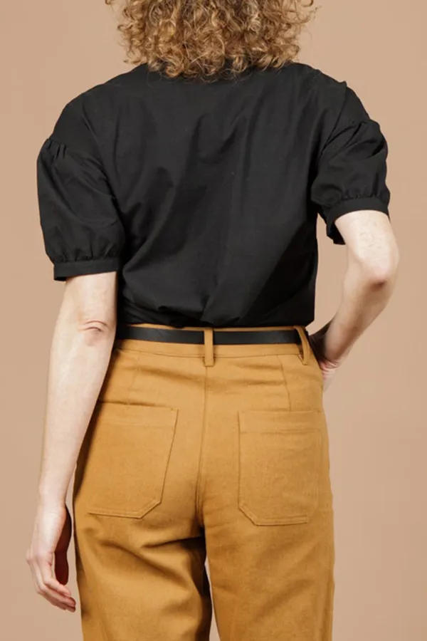 The V-Neck Black Shirt