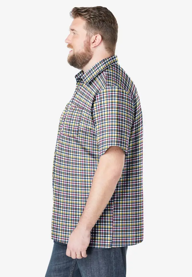 Check Short-Sleeve Sport Shirt