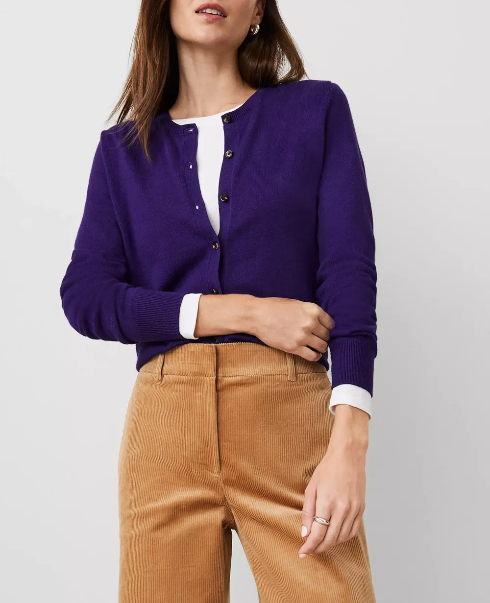 Midnight Mulberry Cardigan