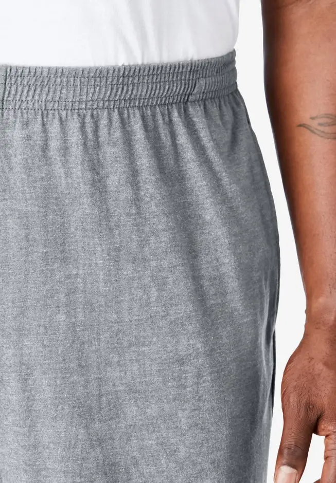 Lightweight Jersey Open Bottom Sweatpants