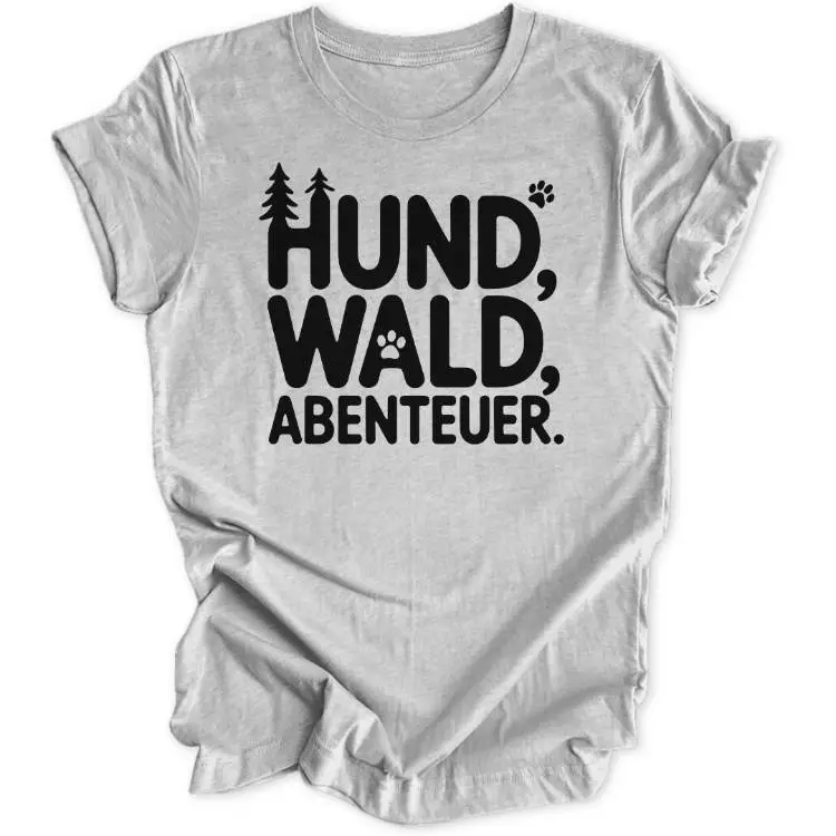Dog Forest Adventure Unisex T-Shirt