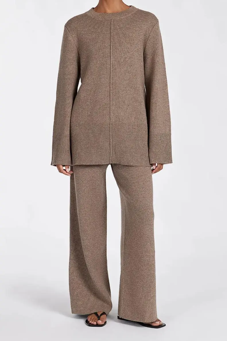 SOLID KNIT JUMPER