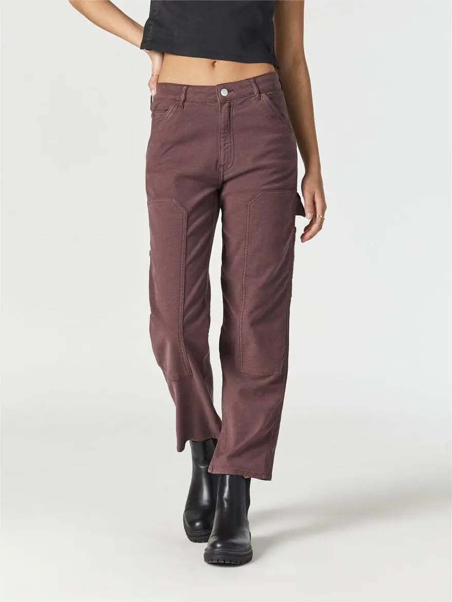 Casual Style Straight Leg Pants