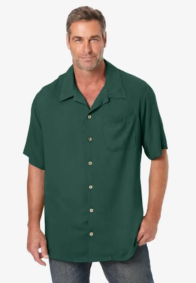 KS Island Solid Camp Shirt