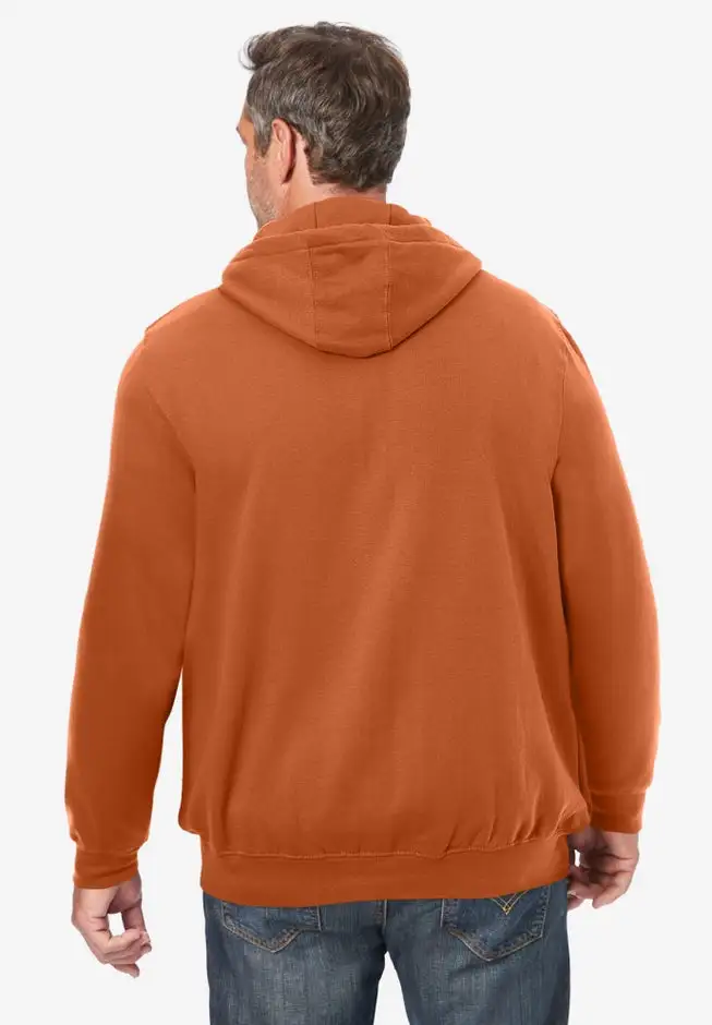 Fleece Zip-Front Hoodie