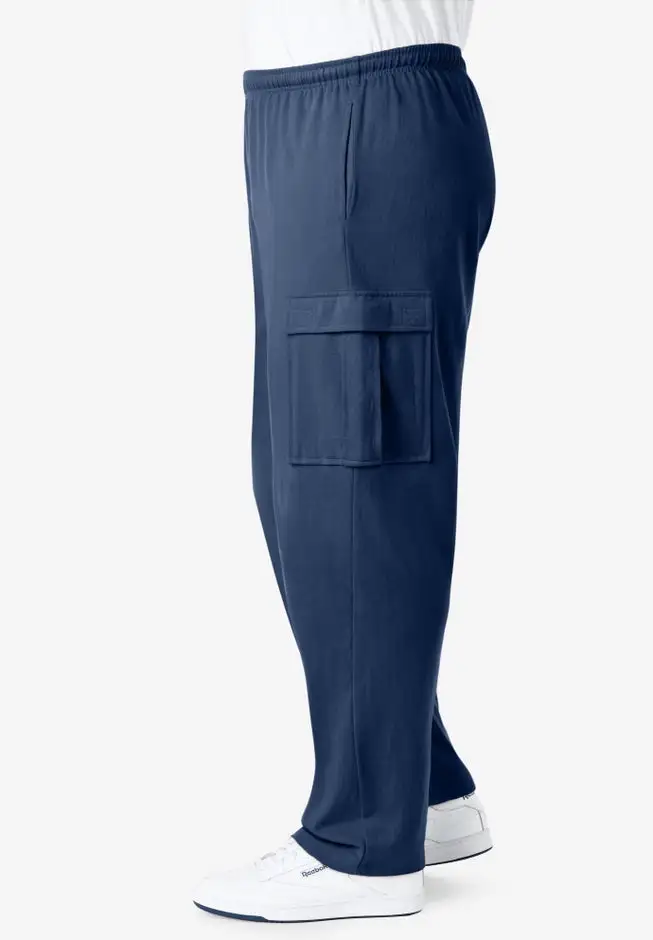 Lightweight Jersey Cargo Sweatpants