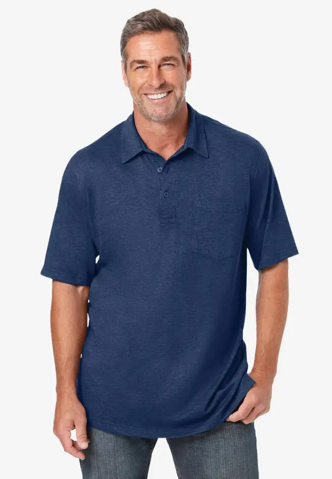 Shrink-Less™ Lightweight Polo
