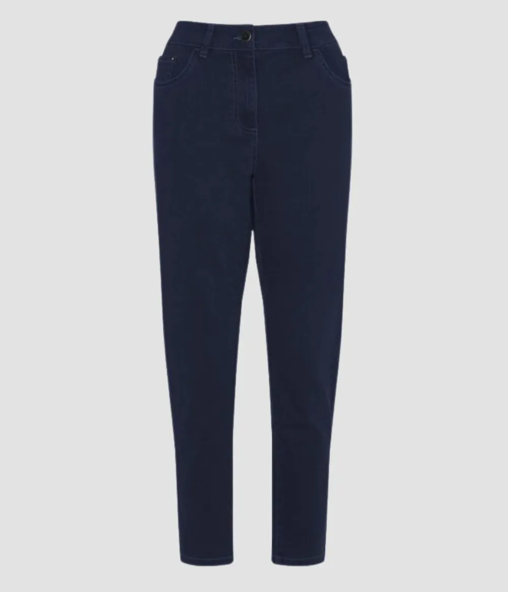 Navy Slim Leg Jeans