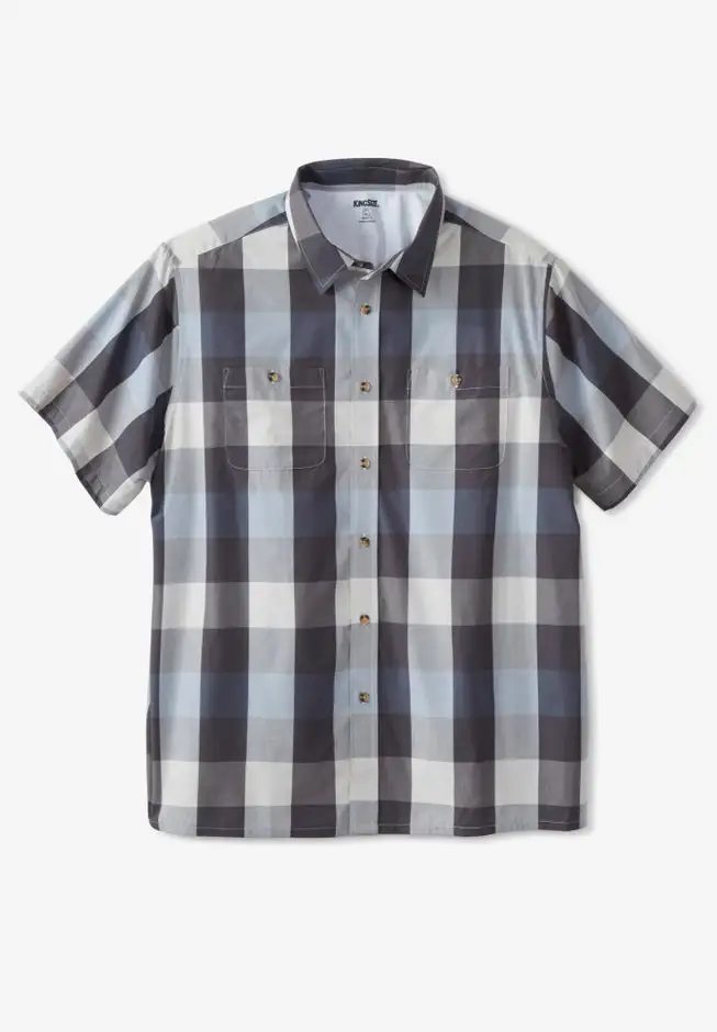 Check Short-Sleeve Sport Shirt