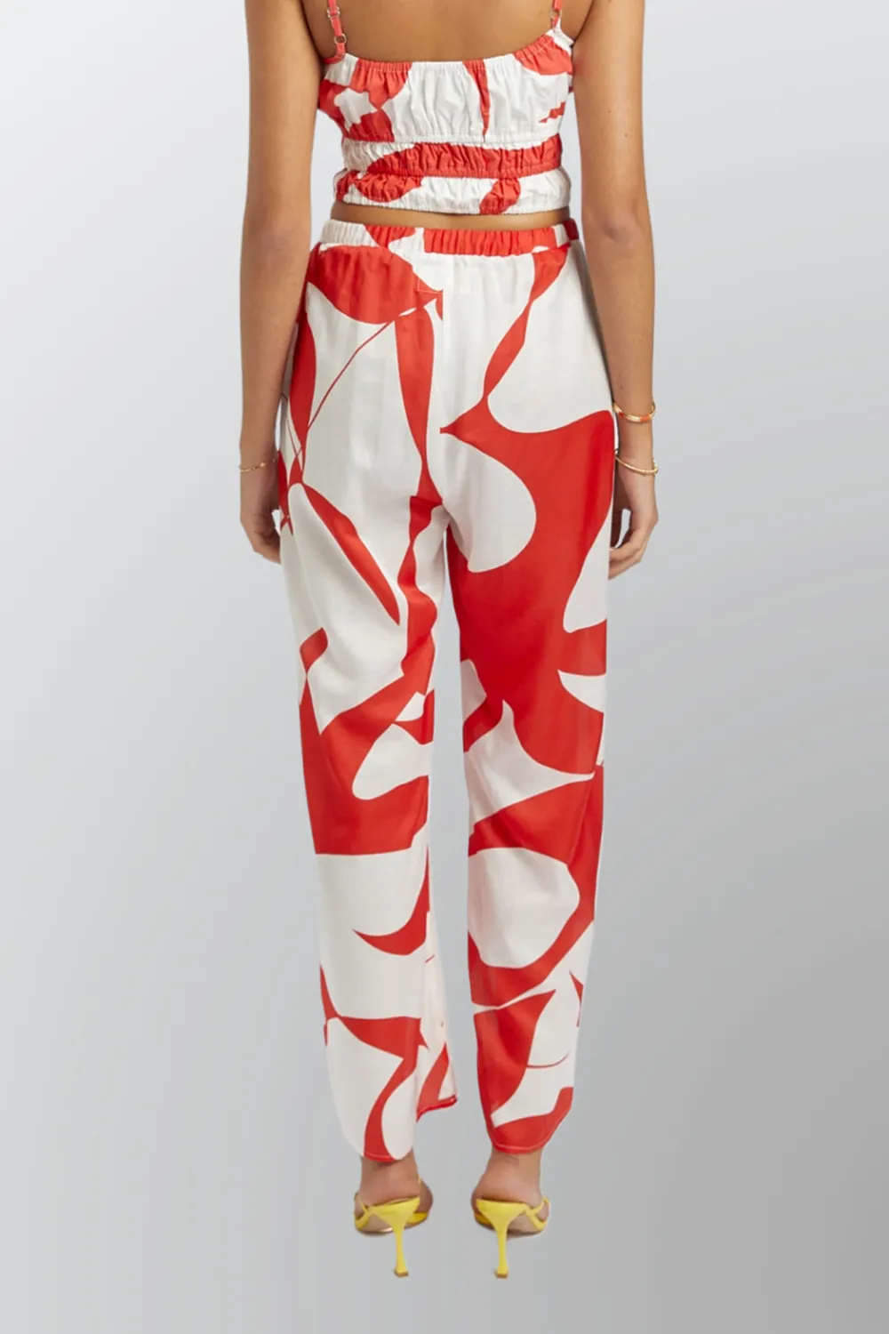 Comfortable Loose Drawstring Straight  Pants