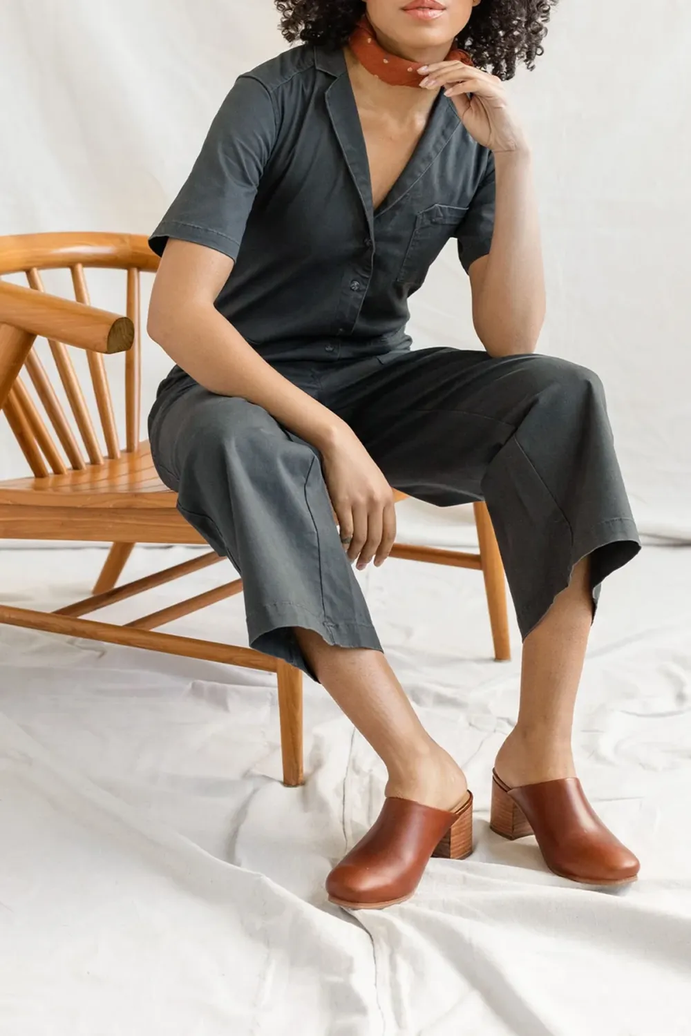 The V-Neck Utility Jumpsuit