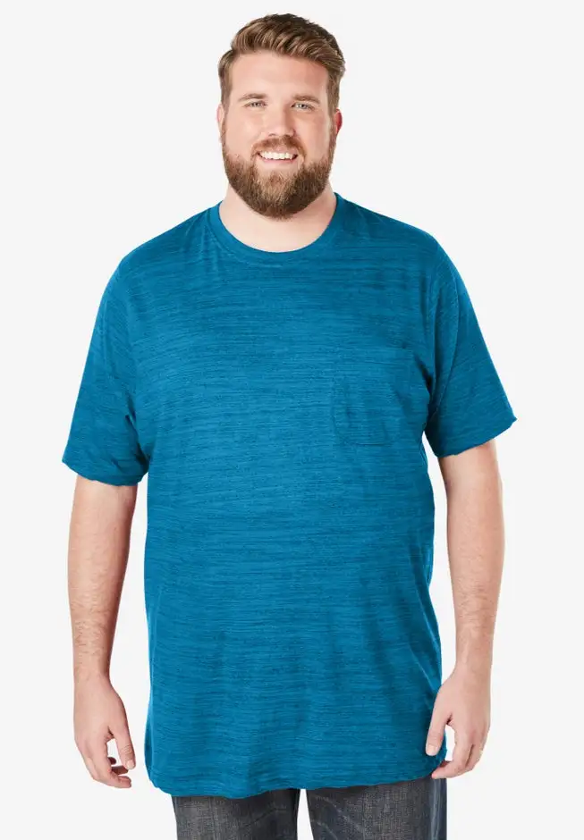 Heavyweight Longer-Length Pocket Crewneck T-Shirt