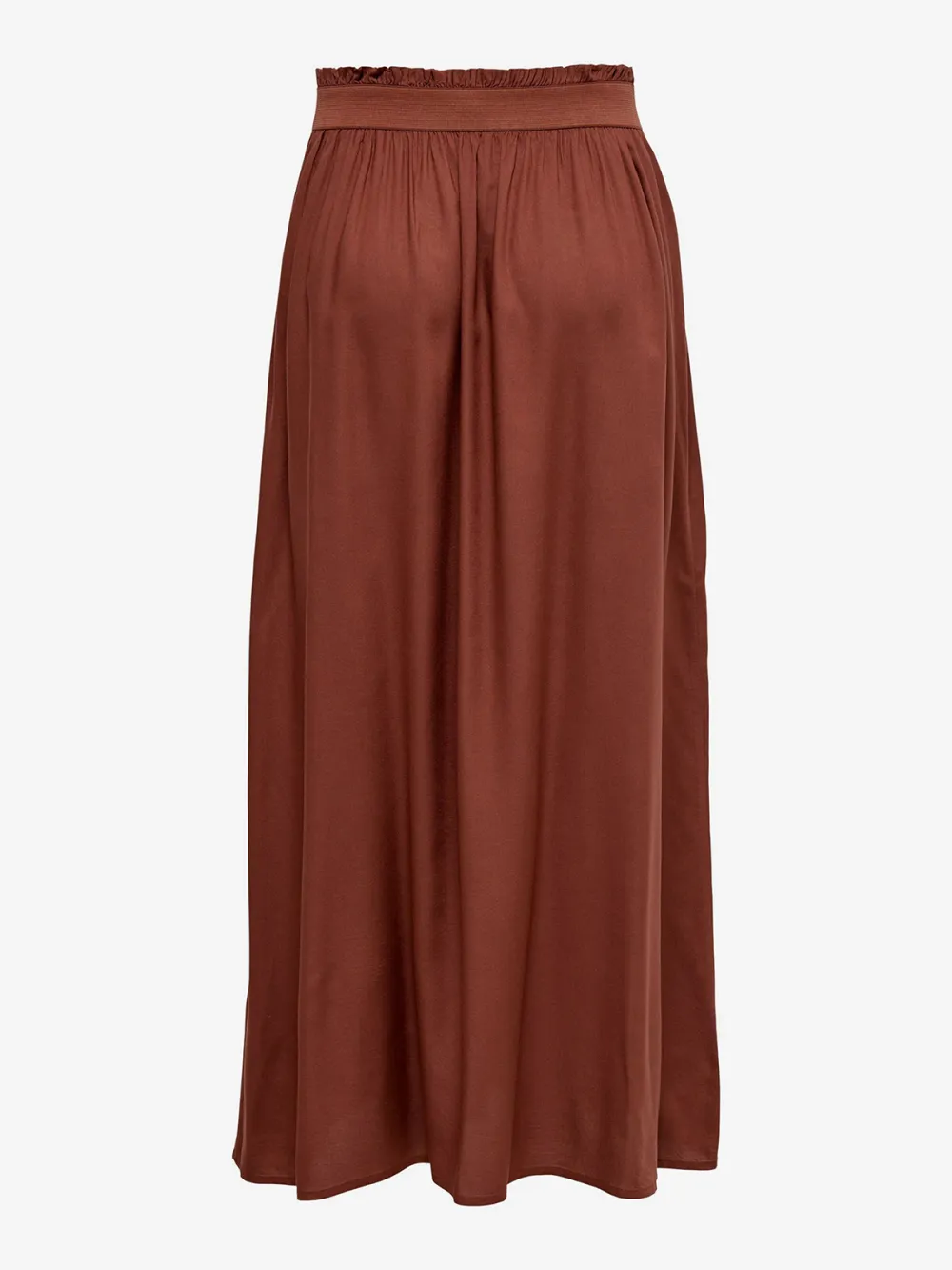 Plain Colored Casual Style A-line Skirt