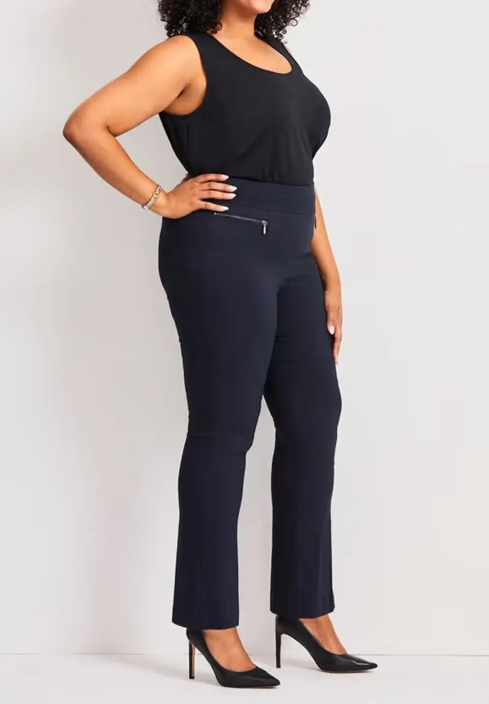 Fitted Lip Pocket Pants