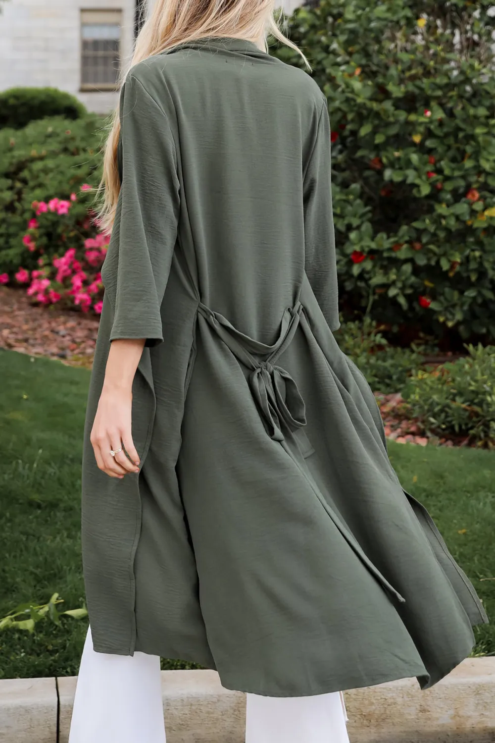 Adventuring Cutie Olive Kimono