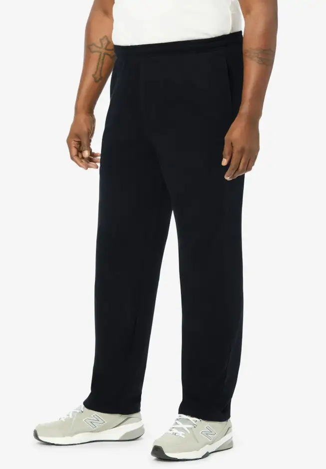 French Terry Open Bottom Pants