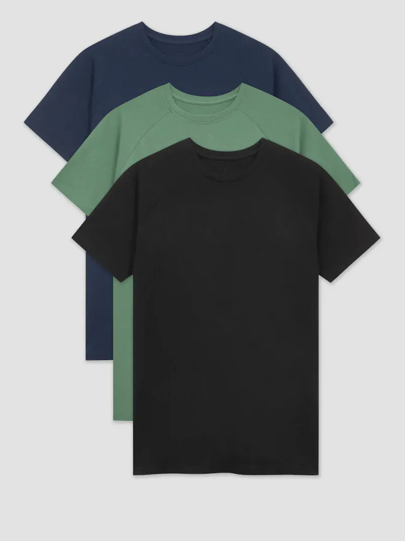 Men's Soft  Leisure Tees  3-Pack