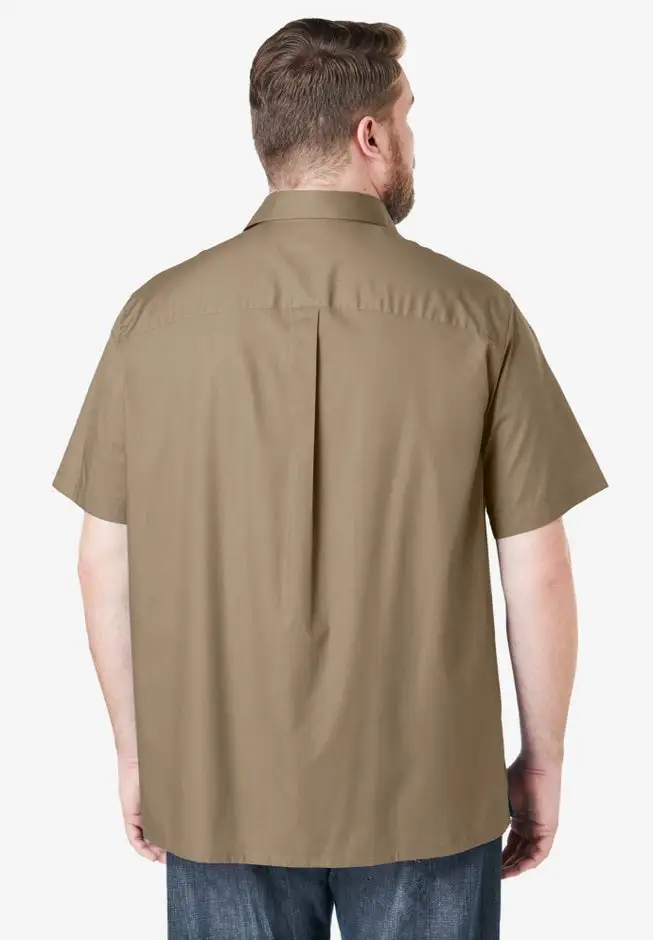 Short-Sleeve Pocket Sport Shirt