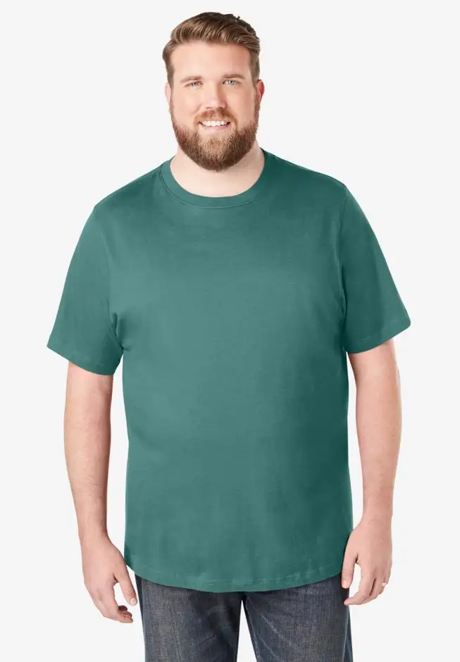 Shrink-Less Lightweight Crewneck T-Shirt