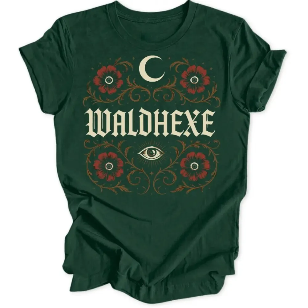 Forest Witch Moon Unisex T-Shirt
