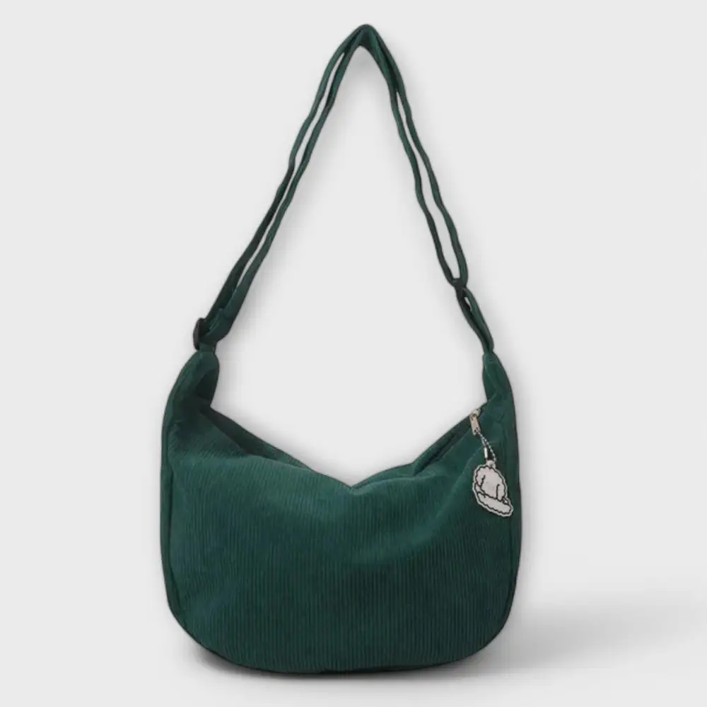 Structured Snap Front Shoulder Bag