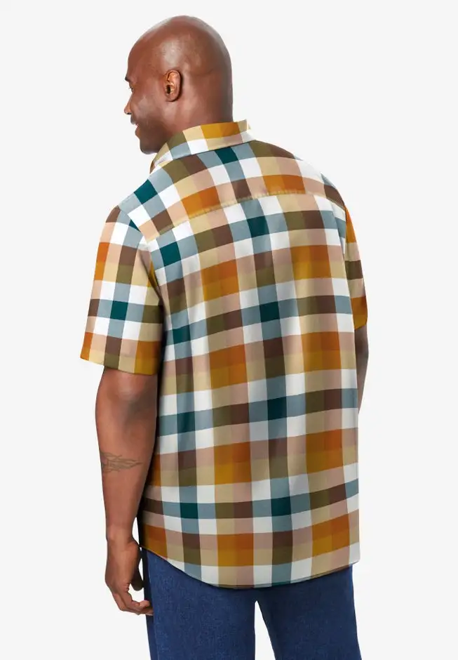 Short Sleeve Wrinkle-Free Sport Shirt