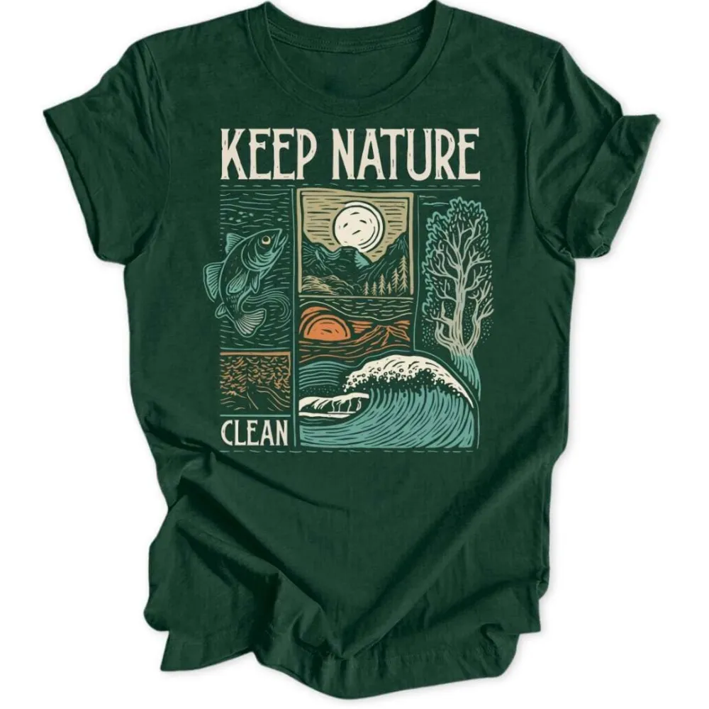 Keep Nature Clean Unisex T-Shirt