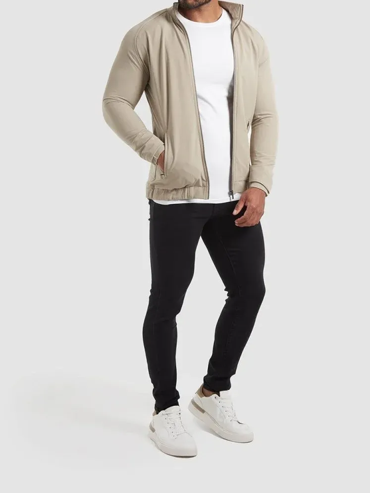 Stone Daily Leisure Soft Bomber Jacket