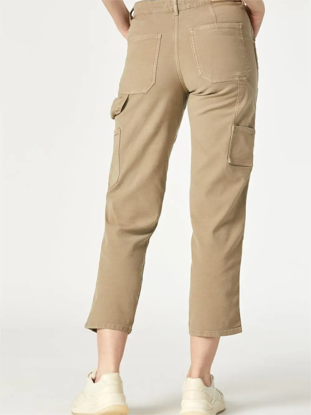 Casual Cotton Straight Leg Pants