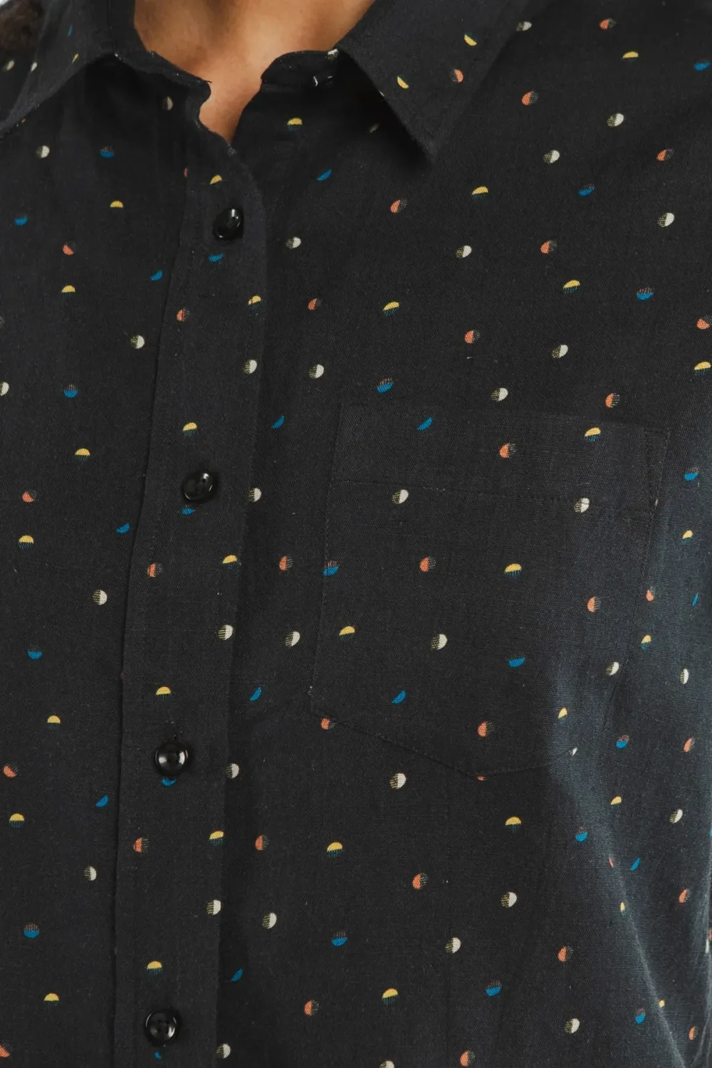 The Button Front Short Sleeve