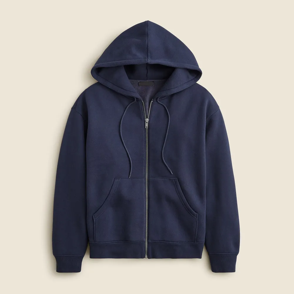 Fleece Zip-up Stretch Hoodies