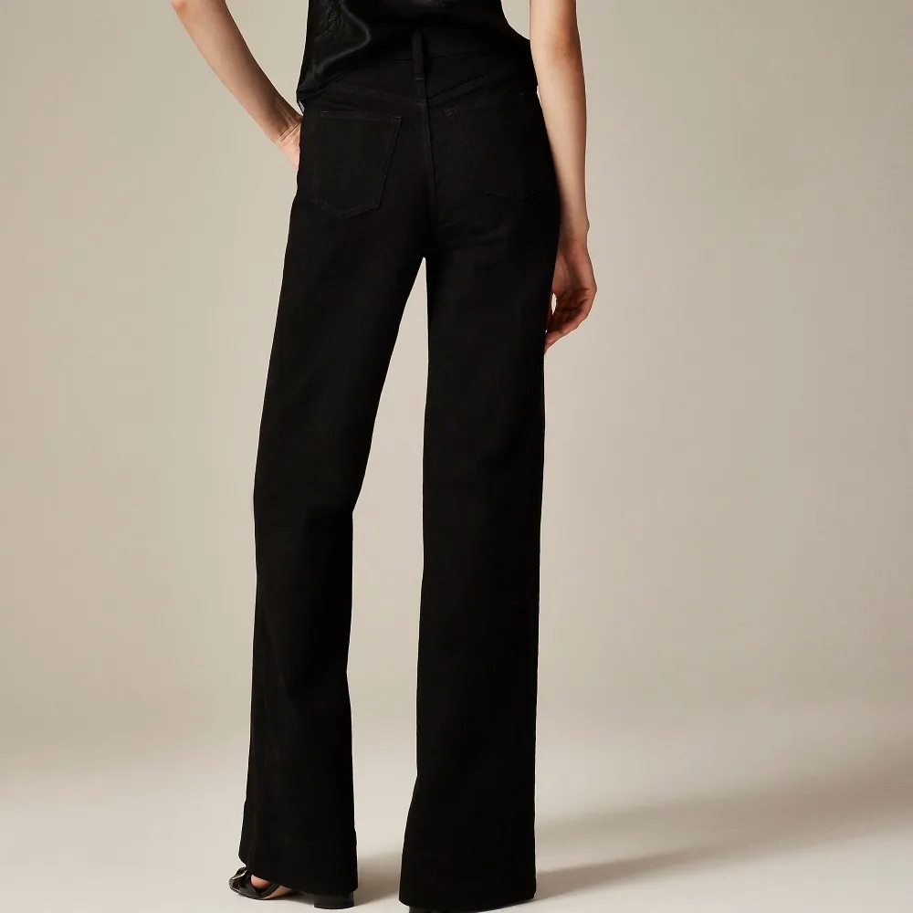 Denim Semi-Stretch Casual Trousers