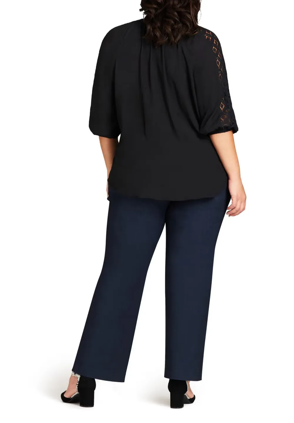 Solid Color Bagless Pants