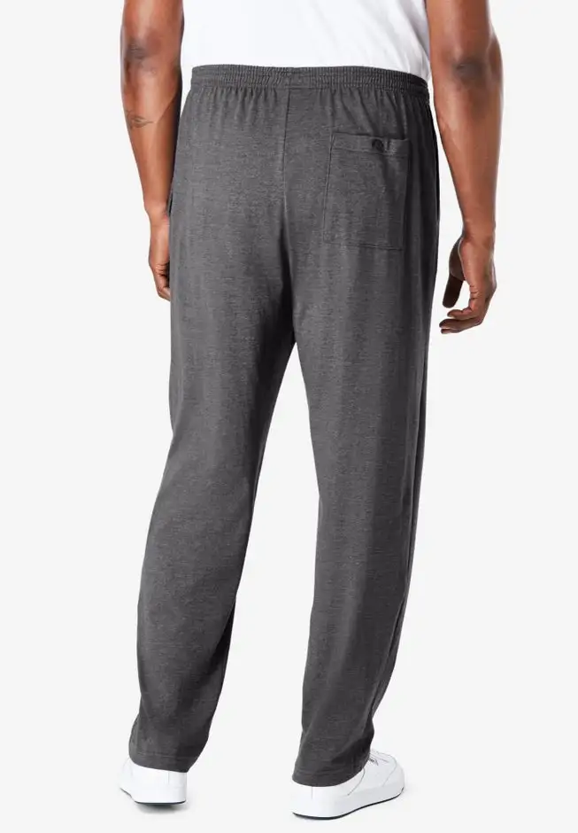 Lightweight Jersey Open Bottom Sweatpants
