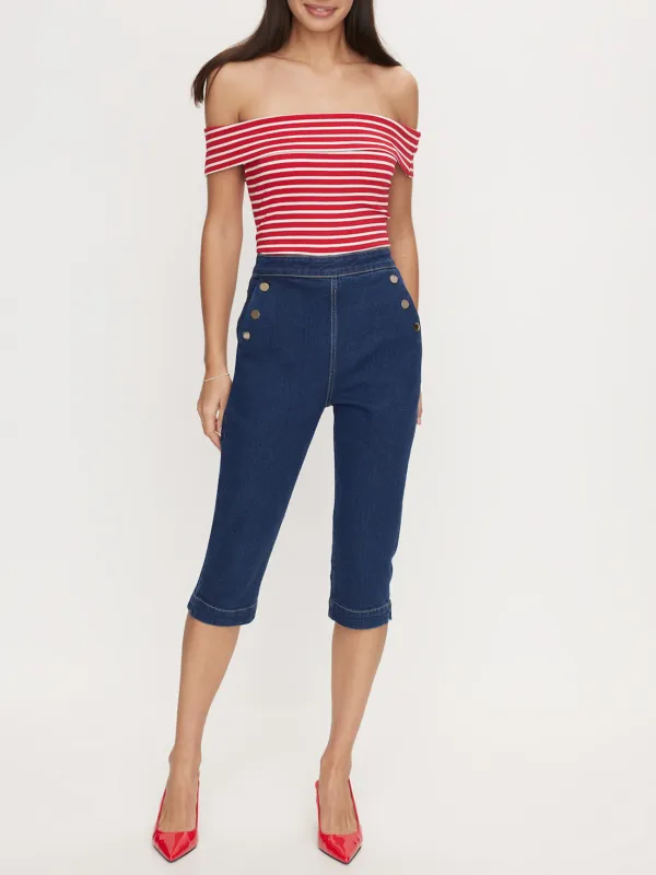 Skinny Capri Jean