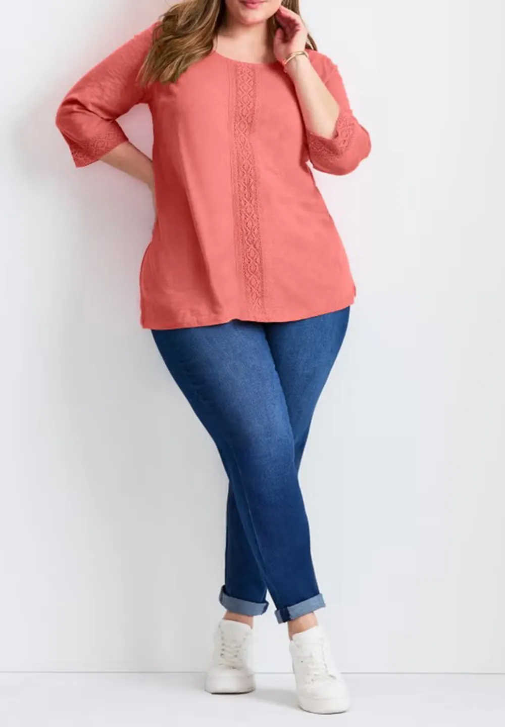 Cotton Knitted T-Shirt