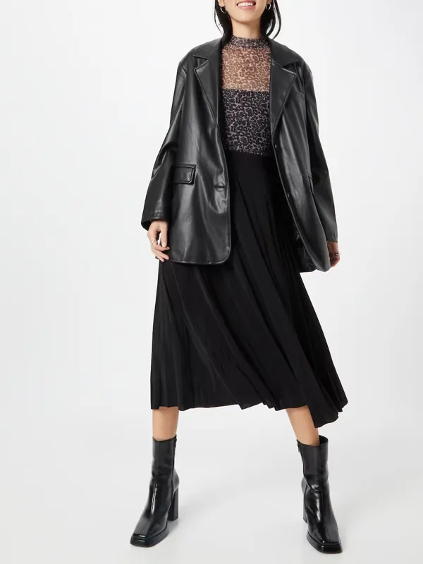 Casual Style Plain Colored  A-line Skirt