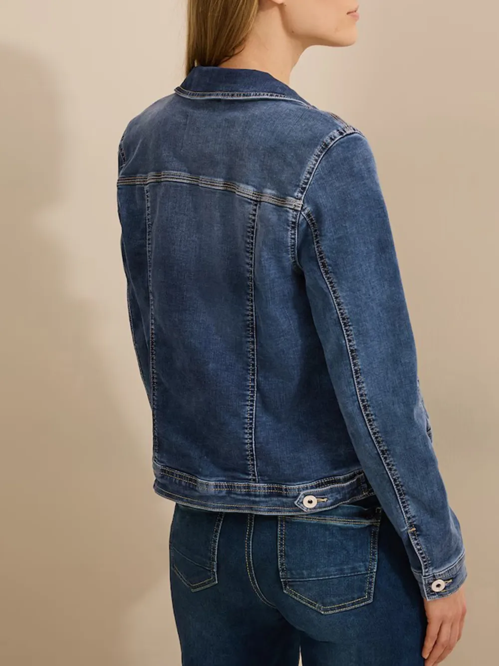 Blue Between-Season Jacket