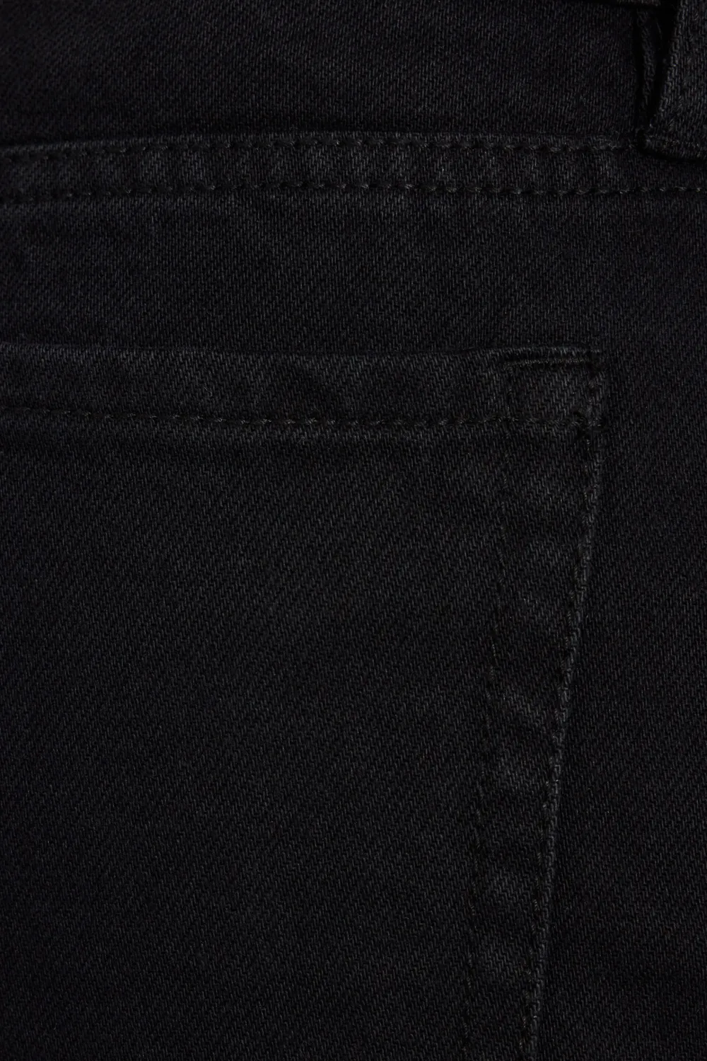 High Waisted Micro Denim Shorts