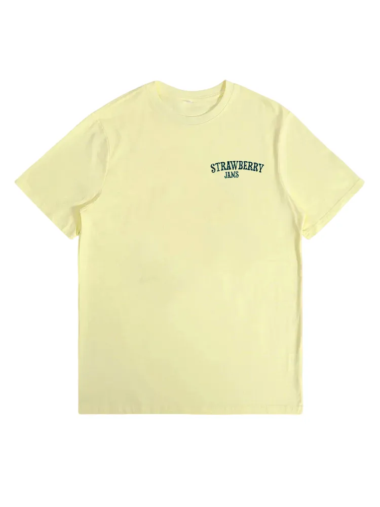 Back Printed Frog Motif T-Shirt