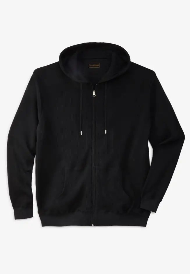 Boulder Creek™ Thermal Waffle Zip Hoodie