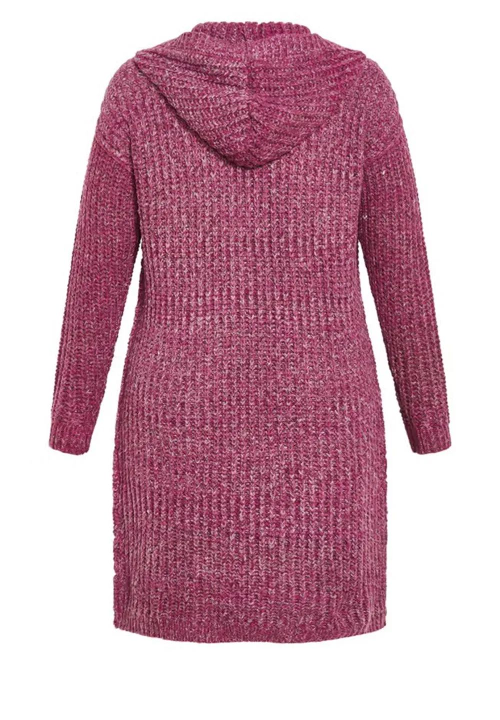 Loose Hooded Cardigan