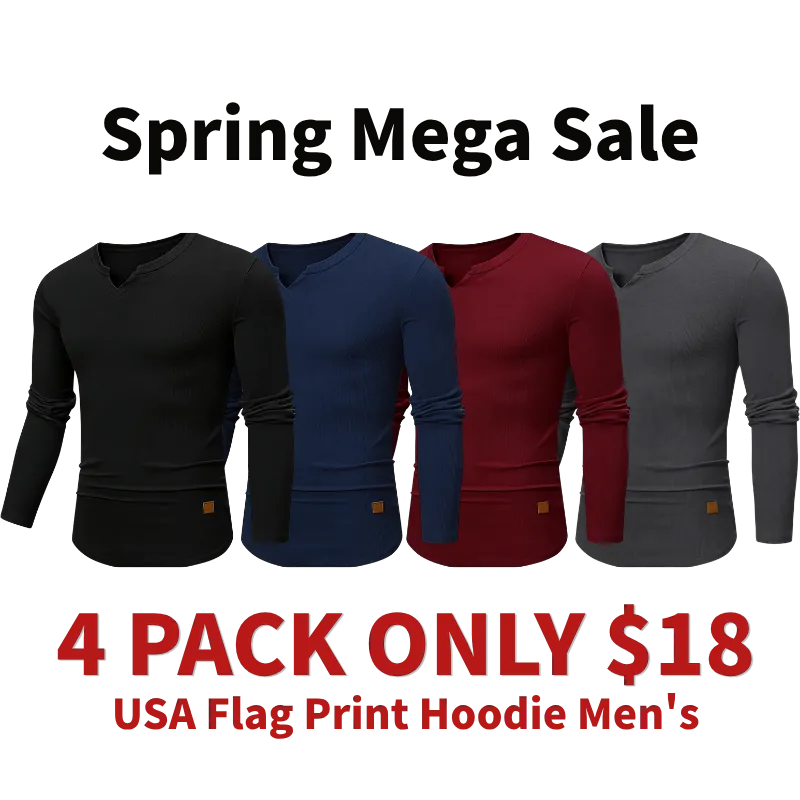 Mens Long Sleeve Muscle V-Neck Longline Ribbed Tee Shirts