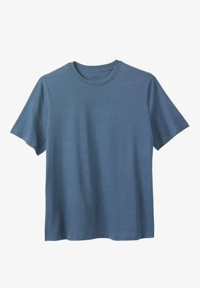 Shrink-Less Lightweight Crewneck T-Shirt