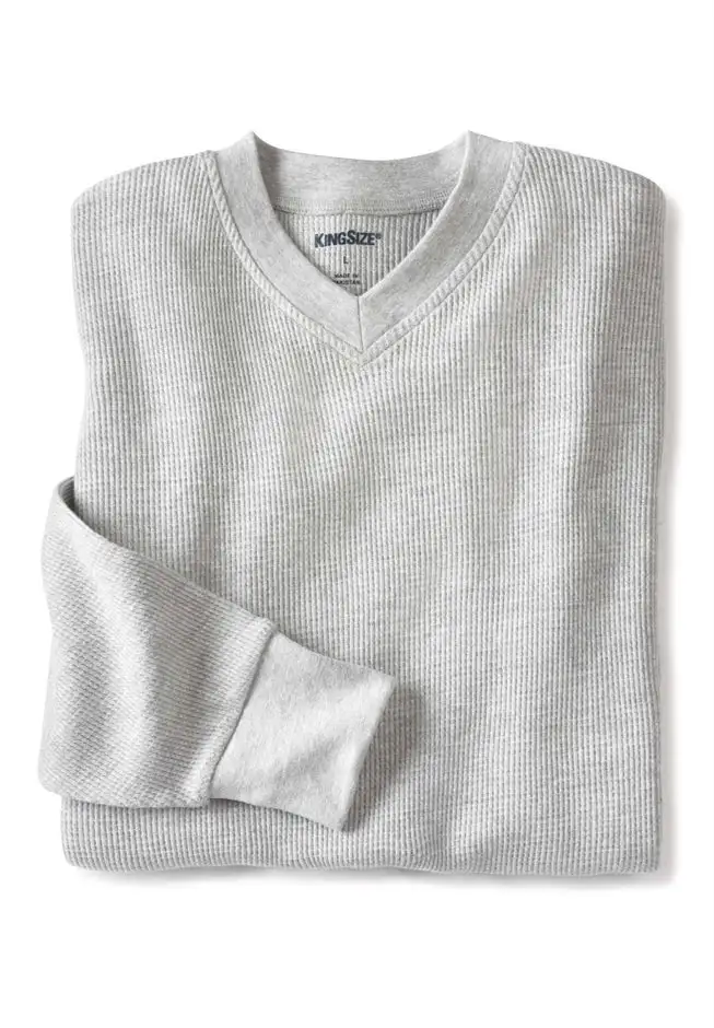 Heavyweight Thermal V-Neck Underwear Shirt