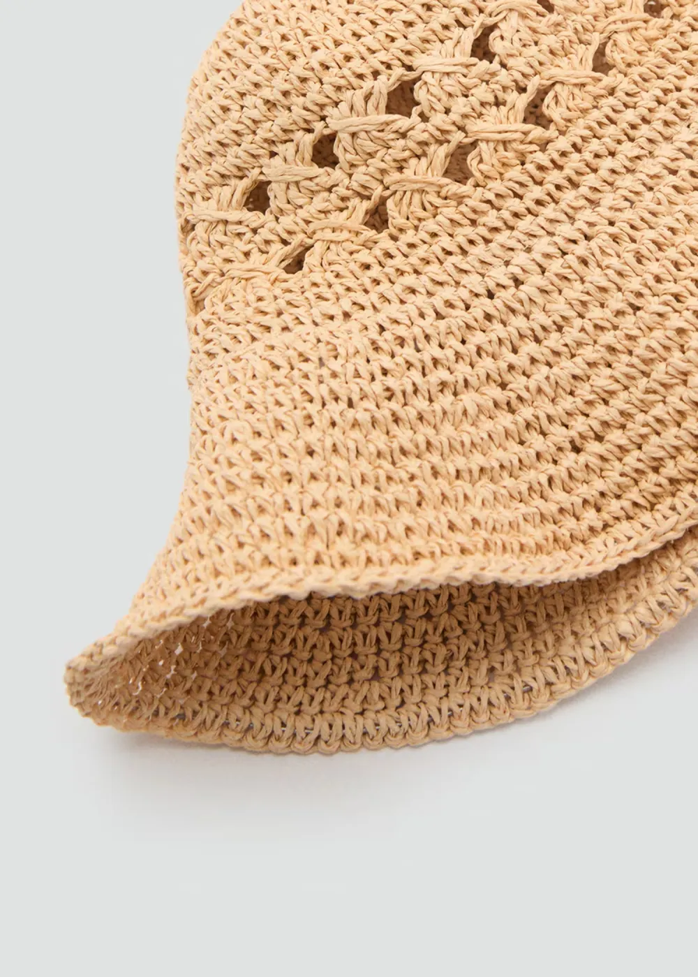 Vacation Style Hat With Openwork Details